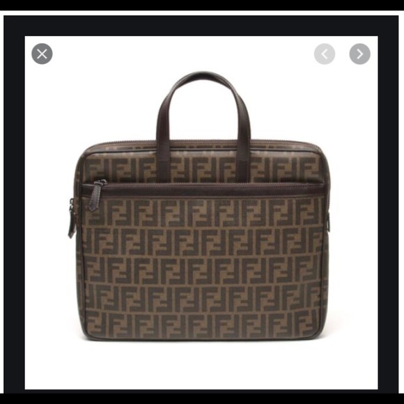 fendi laptop bag